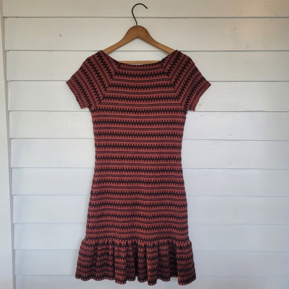 Free People Knit Mini Dress Size Medium - Picture 9 of 9